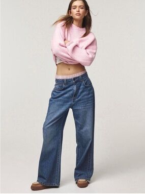Cotton On baggy Blue Denim Jeans